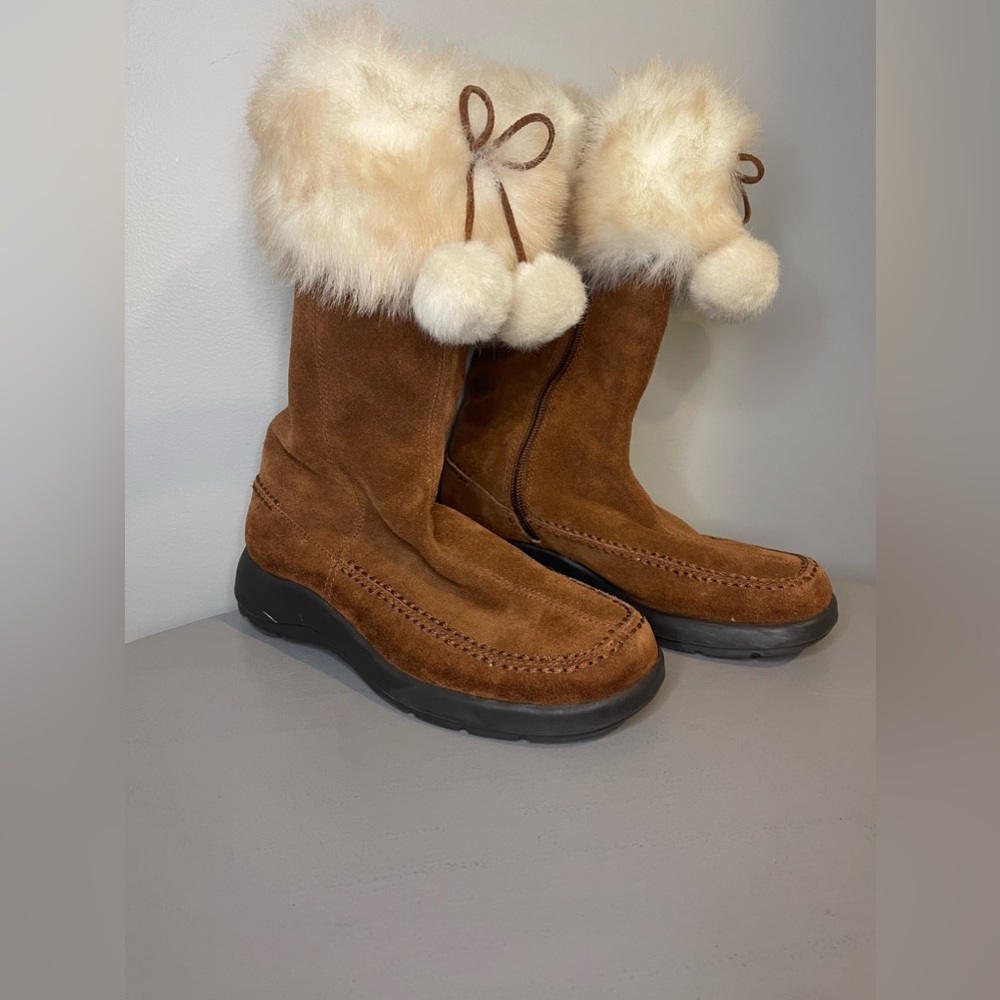 Aerosoles boots winter boots with fur size: 5.5